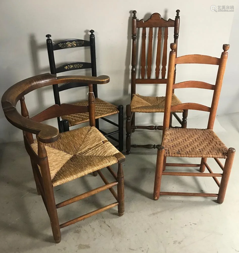 Five Early American Chairs