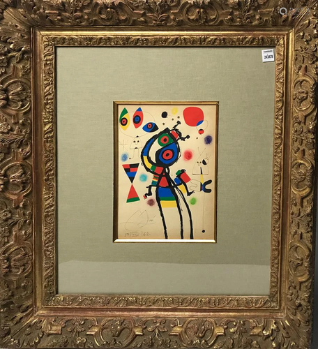 Joan Miro, Watercolor