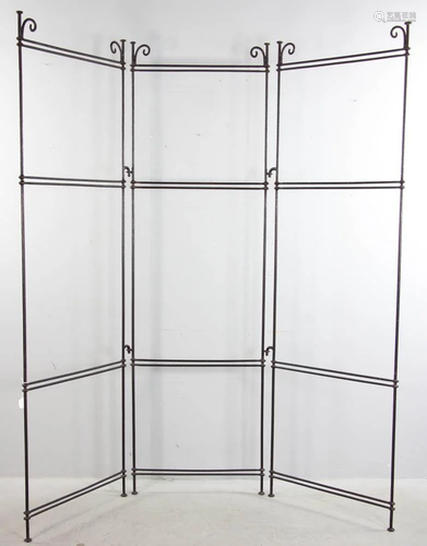 Wrought Iron Room Divider