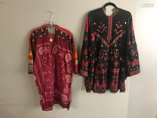 Two Afghani Garments and Peruvian Te…