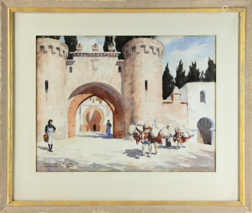 John Lavalle, Esyepona, Watercolor