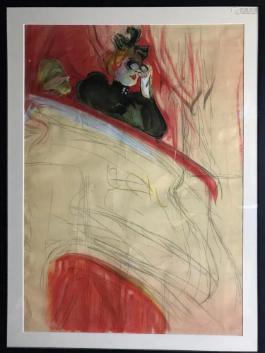 Henri de Toulouse-Lautrec Vintage Poster