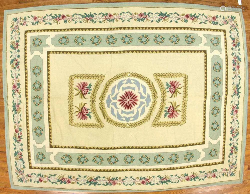 French Traditional Needlepoint Rug