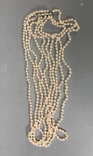 Ladies Five Strand Necklace