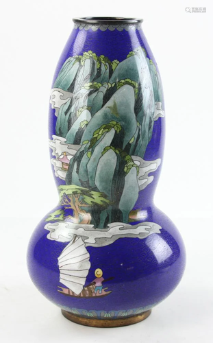 Chinese Cloisonne Urn