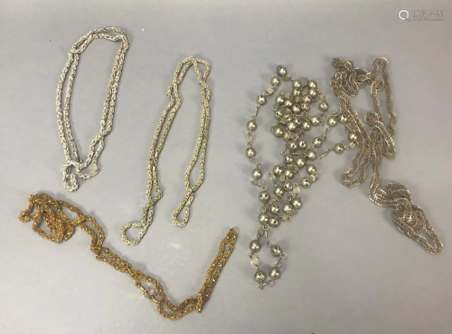 Assorted Silver Necklaces