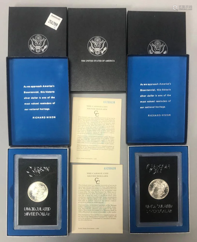 Uncirculated Silver Dollars