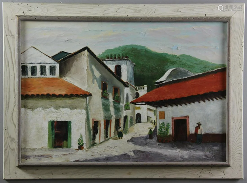 Rogow, Figures and Houses in Mexico