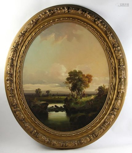 Sir David Murry, Landscape, Oil on Canvas