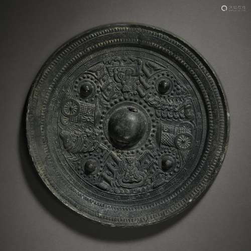 ANCIENT CHINESE BRONZE MIRROR 中國古代青銅鏡