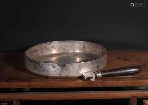 A Sterling Silver Pot 18th Century