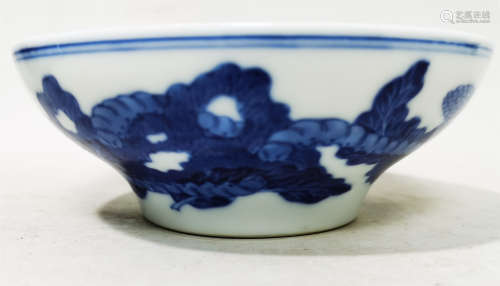 A Blue and White Bowl Republic Period