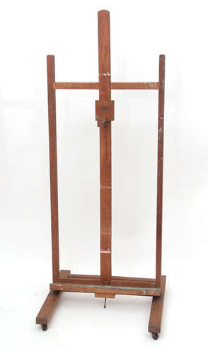 An Artists easel manufactured by J Bryce Smith Ltd