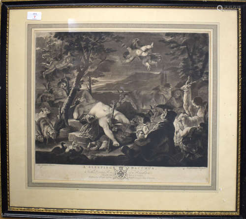 After Luca Giordano (1634-1705), engraved by Richard Earlom, 