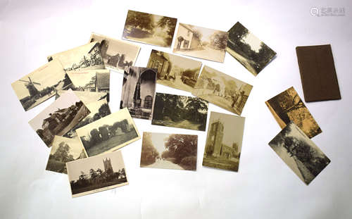 Quantity of Norfolk interest postcards, some photographic, not postally used, including views of