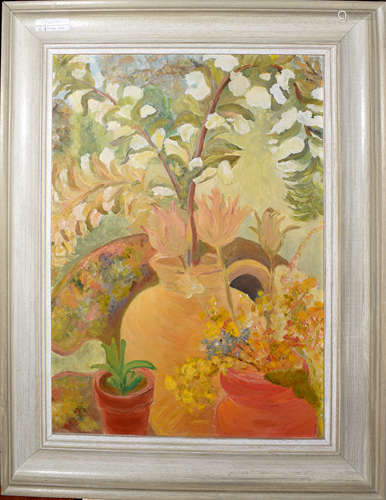 Modern British School (20th century), Still Life Study, oil on board, 50 x 35cm