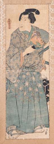Utagawa Kunisada Utagawa Kunisada (1786-1864) signed with his nickname Kochoro KunisadaA large Ukiy