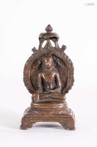 Arte Himalayana A Pala style bronze figure of Ratnasambhava India, 20th century or earlier .