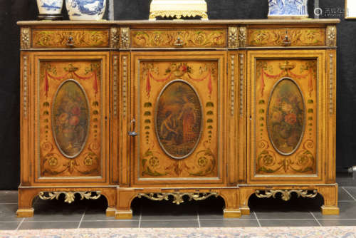 Superb antique English neoclassical dresser in mah…