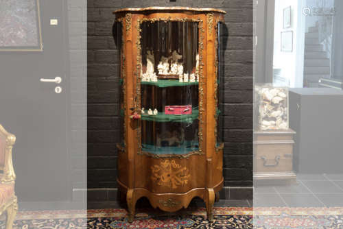 FRANCE 19° NEW display cabinet in Louis XV style r…