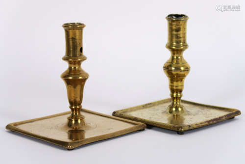 Pair of eighteenth century Spanish candlesticks on…