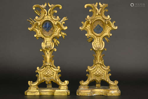 Pair of 17°/18° century, probably Flemish monstran…