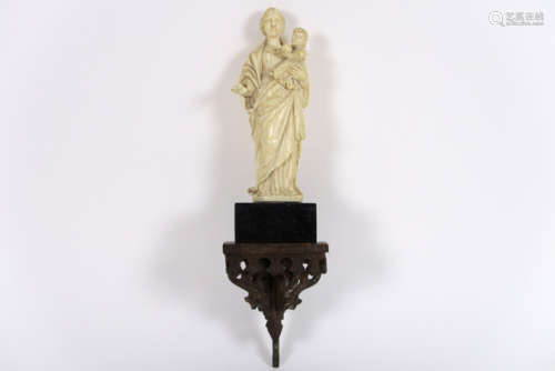 Antique European sculpture in ivory \