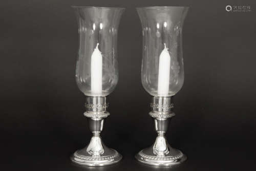 GORHAM pair Art Deco candlesticks circa 1930/40 wi…
