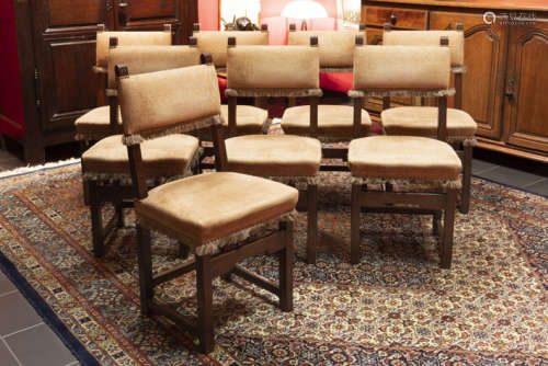 Range of eight Renaissance style chairs purchased …