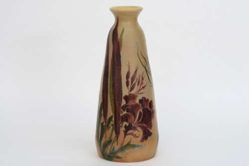 LEGRAS Art Nouveau vase in comedy glass paste with…