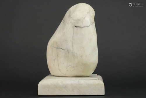 Probably sixties' sculpture in marble with an orga…