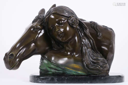 Sculpture in bronze : \