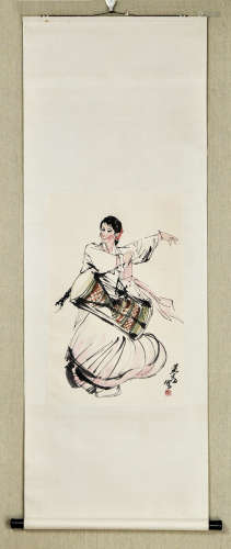 A DANCING LADY BY HUANGZHOU