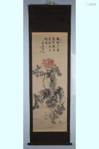 ANONYMOUS, A CHINESE FLOWER PAINTING