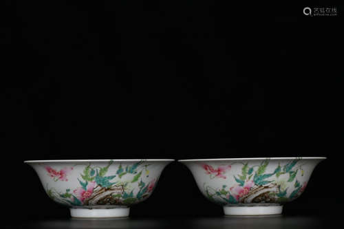 A CLOISONNÉ FLOWERS BOWL QING DYNASTY YONGZHENG PERIOD