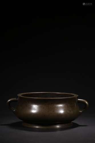 A BRONZE CENSER MING DYNASTY XUANDE NIAN ZHI MARKED