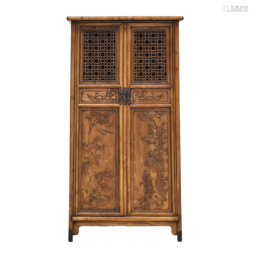 HUANGHUALI DOUBLE DOOR CABINET