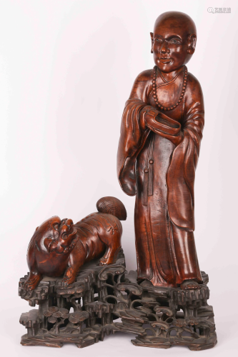 A CHINESE CARVED ANN…
