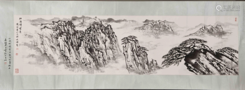 A CHINESE LANDSCAPE PAINTING, S…