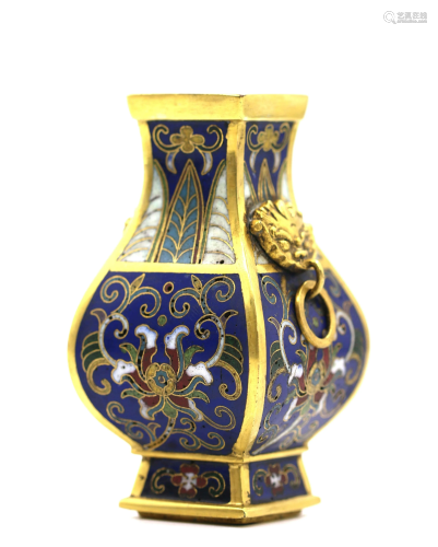 A CHINESE CLOISONNE ENAMEL “BE…