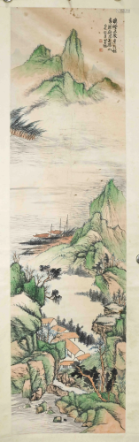 A CHINESE LANDSCAPE PAINTING, XI…