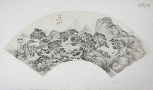 A CHINESE LANDSCAPE PAINTING, Y…