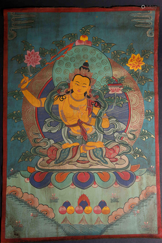 A CHINESE THANGKA PAI…