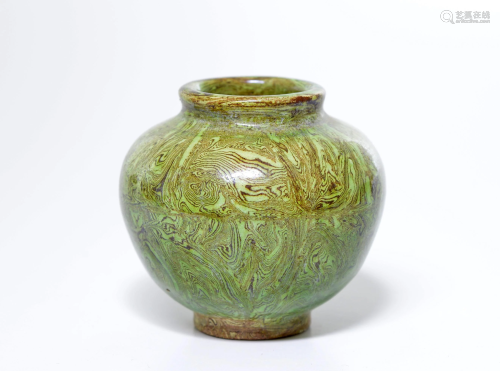 A Fine Chinese Green Pottery