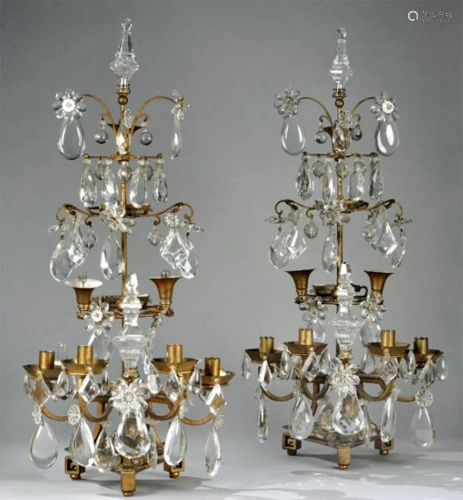 A Pair of Chandeliers