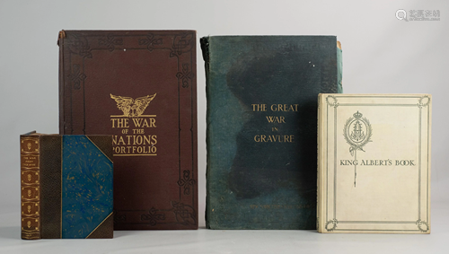 (4) WWI / Great War titles, folios