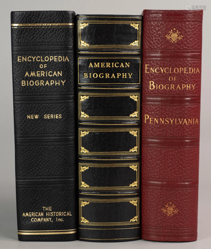 3 vols prominent Phiadelphia familes, Ex Li…