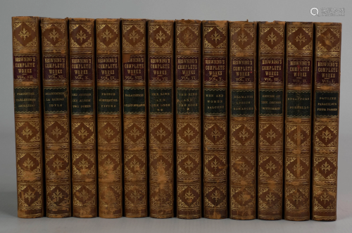 (12) Robert Browning Complete Works, 1898, E…