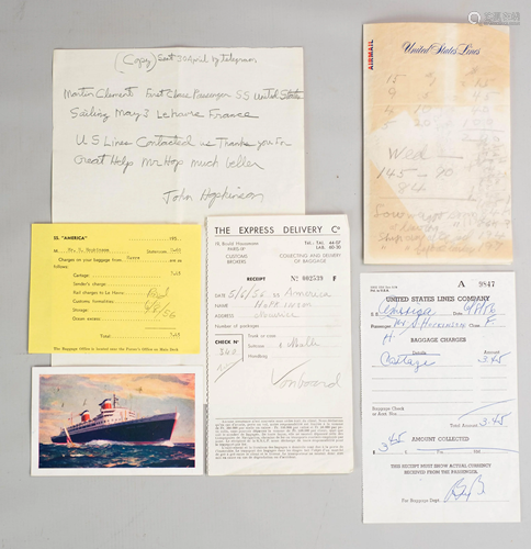 S.S. United States Ephemera, United States Li…