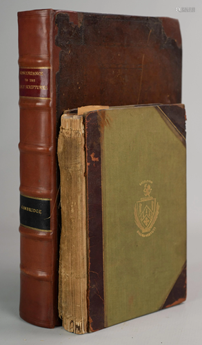 1698 Cambridge Concordance, 